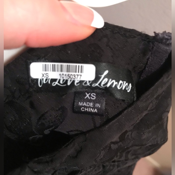 For love and lemons Gabrielle mini corset tie up back dress accentuates - Picture 5 of 8